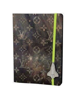 Louis Vuitton Cahiers Gustar Vmm Notepad Monogram Galaxy Brown Shoulder Bag